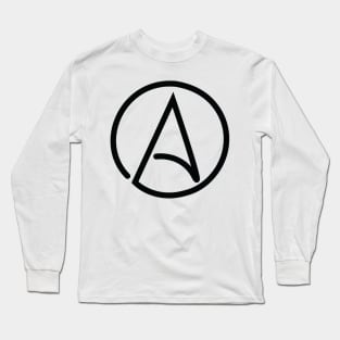 Atheist Symbol T-Shirt Long Sleeve T-Shirt